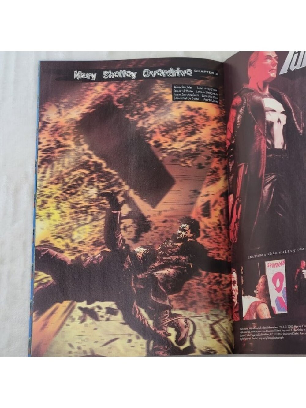 Sabretooth Mary Shelley Overdrive 3 Marvel Comics 2002 VF 8.0 - Picture 4 of 11